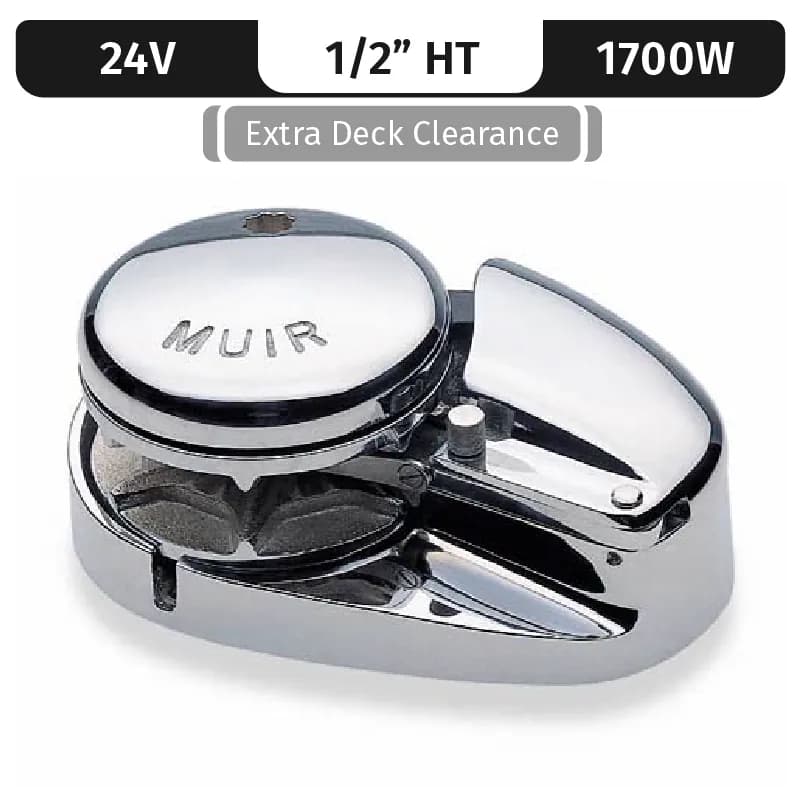Storm VR3500, Stainless Steel, 24V, 1700W Low-Profile, Vert. Rope/Chain Long Shaft 1/2"HT product image