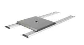 Basic Deck Rail - Two Rail,Top-mount,1000 mm For Norsap 1500 and 1600 (Round Column) Series