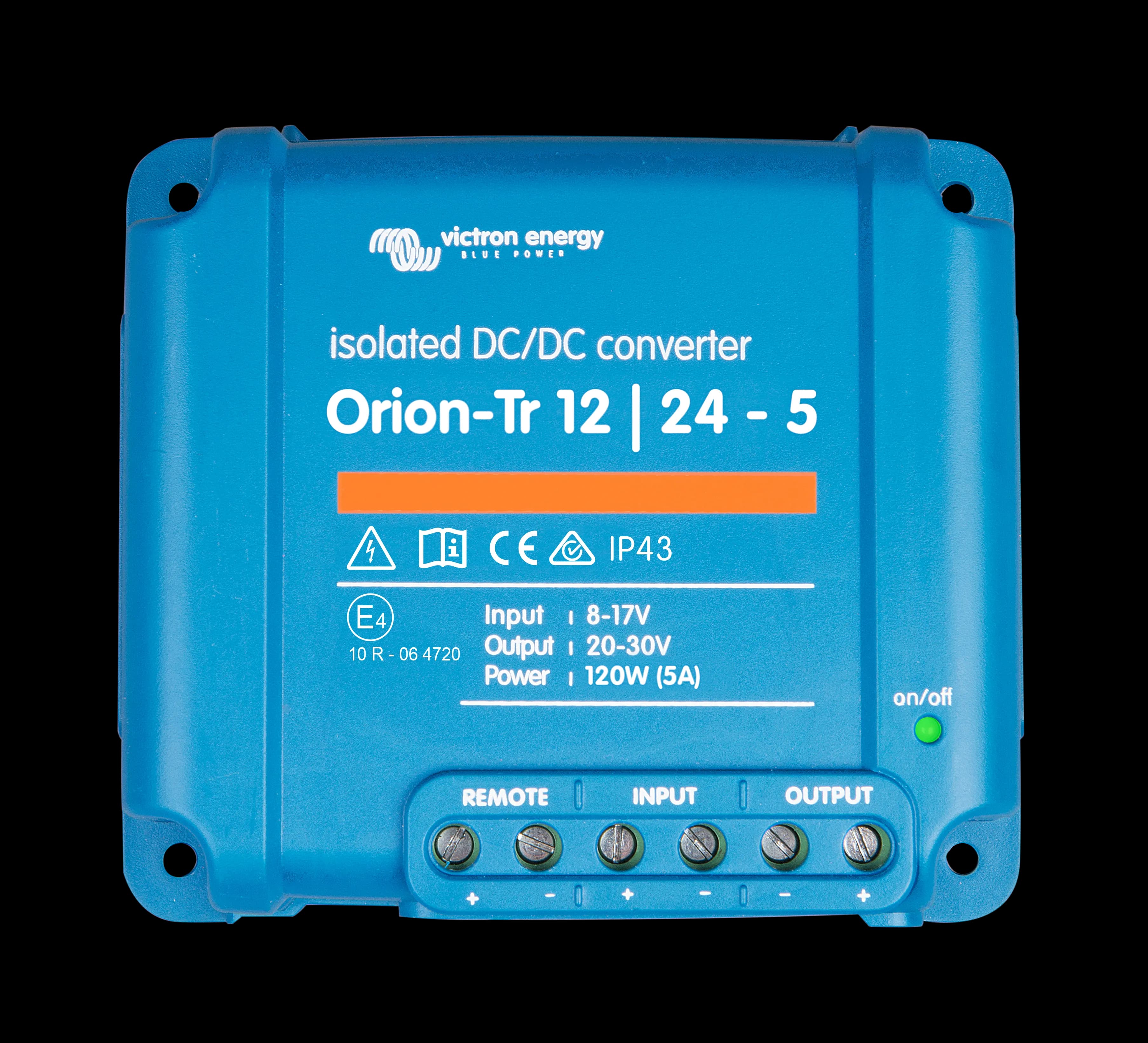 Orion-Tr DC-DC Converter 12/24V-5A (120W), Isolated