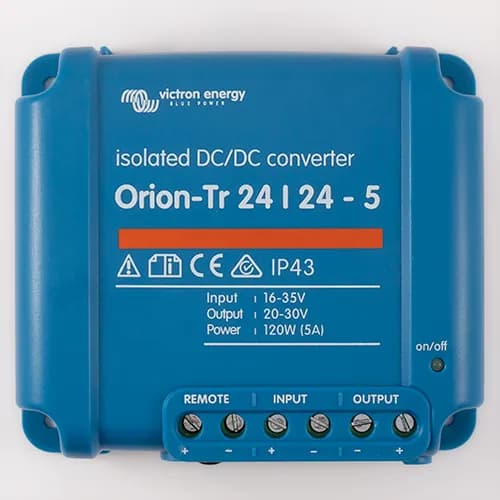 Orion-Tr DC-DC Converter 24/24V-5A (120W), Isolated product image