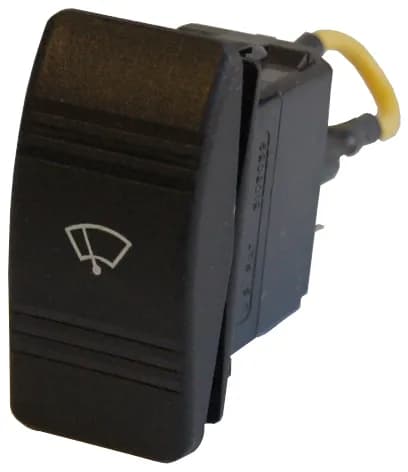 Rocker Switch for Wiper Motors, 2-Speed, 12/24V 