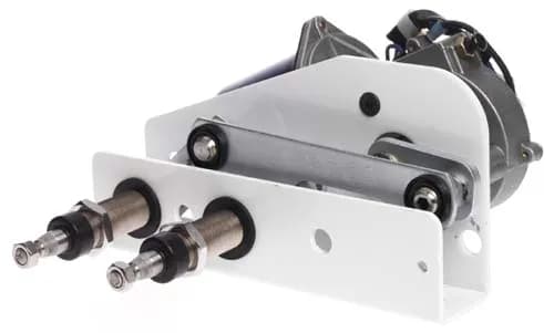 W38 Wiper Motor, 12V, 38Nm, 25mm 25mm (1") Bulkhead Thickness