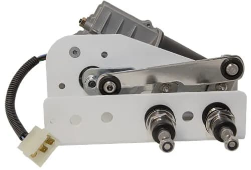 W50 Wiper Motor 24V 50Nm, 40mm Shaft, Dual Drive
