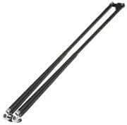 W38 Wiper Arm, 24-35" (609-900mm) SS, Black w/washing jet product image