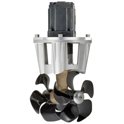 Thruster, hydraulic 100 kg Thrus/185mm tunnel 11cc gear motor, Twin composite Q-props/sealed leg
