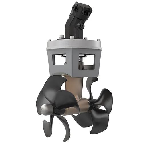 Thruster, Hydraulic 360 kg Thrust/300 mm tunnel 23cc Piston motor, CR Composite Q-props/oilfed leg product image