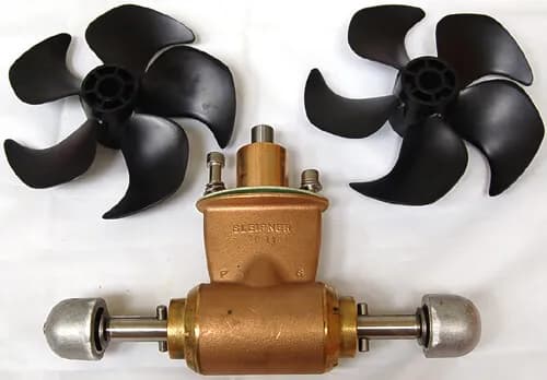 Gear Leg Assembly, sealed incl. propeller & anodes used on Models SE120 and SE150 product image