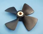 Propeller, 4-Blade, 250mm, Composite, RH for 125T, 155TC, 200TC-24V