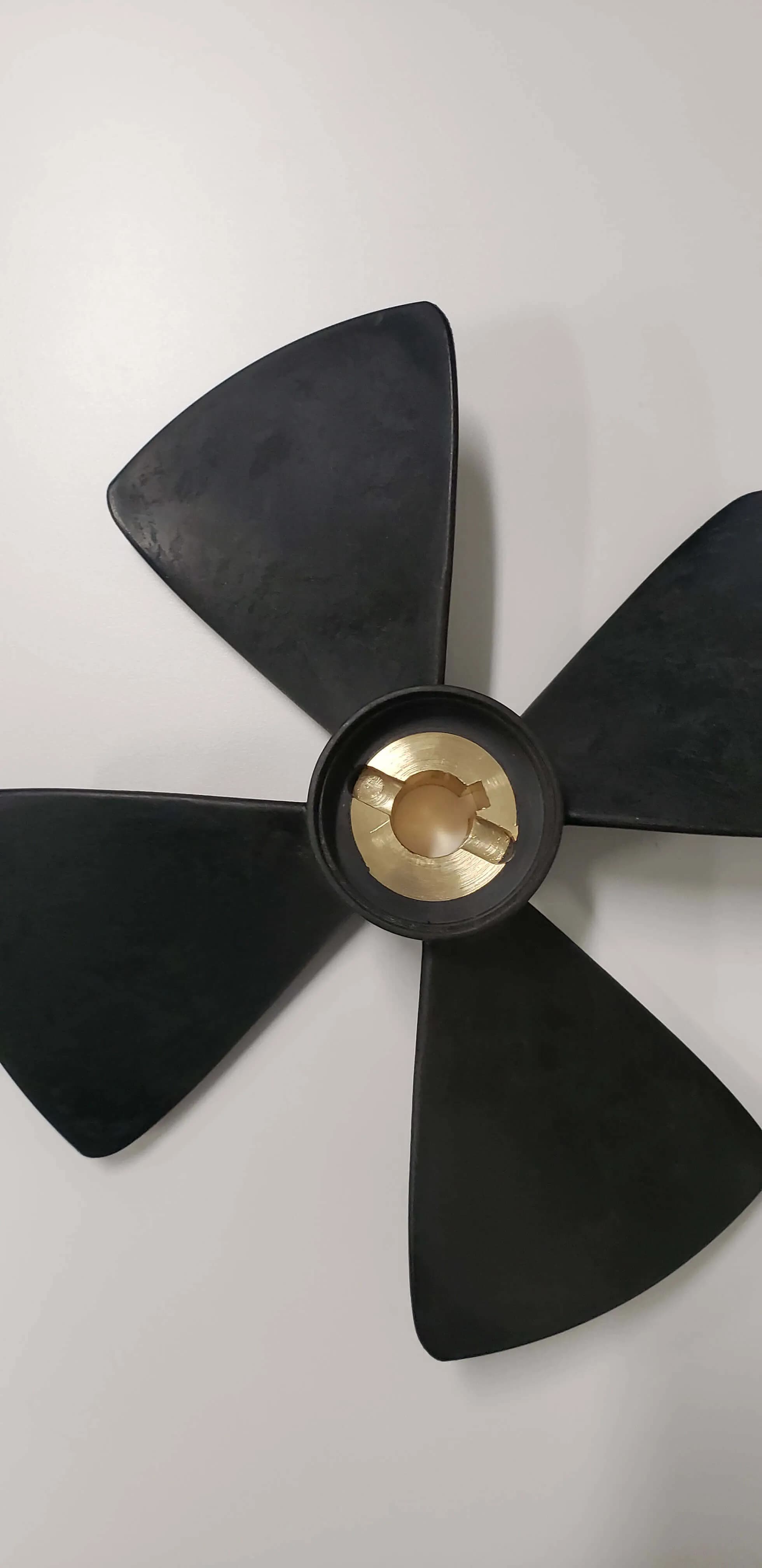 Propeller, 4-Blade, 250mm, Composite, LH custom pin drive version