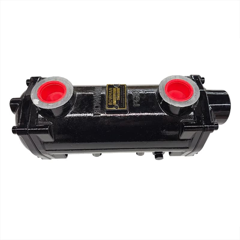 Oil Cooler, External, FG80, 3-Pass for continuos duty
