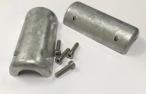 Anode, Aluminum alloy for SRV Retractable Thruster lower unit (2 needed)