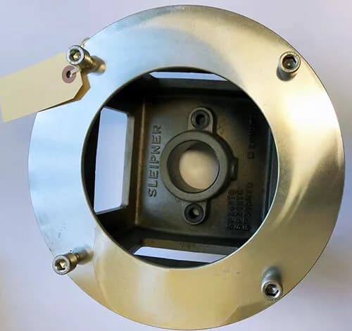 Bracket Mount Complete, Isolated for Sealed gear leg
