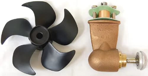 Gear Leg Assembly, sealed, incl. Propeller & Anode used on  SE60, SP55 and some 4HP product image