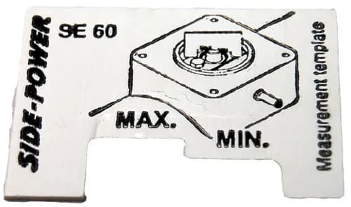 Gauge for height measurement on SE50, SE60, SP55 used to confirm the proper driveshaft height product image