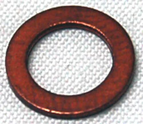 Gasket, Copper, for oil drain screw in gear leg used on 4HP SP55, SP75, 7HP, SP95 oil fed gear leg product image