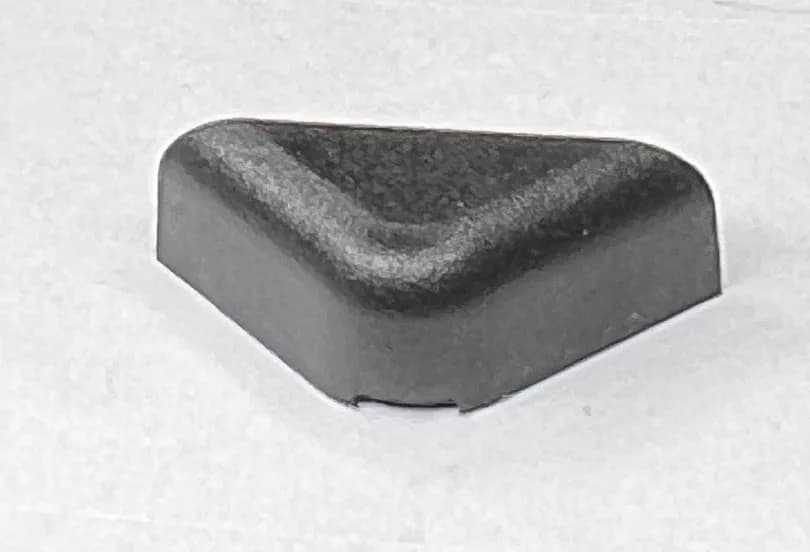 Cover, Corner Piece, Black for On/off control panels product image