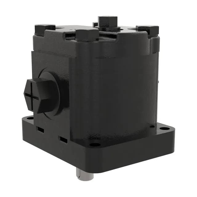 Motor only, hydraulic, 10ccm (0.61 in3/rev) gear motor, 10 cc/rev. Needs adapter for install