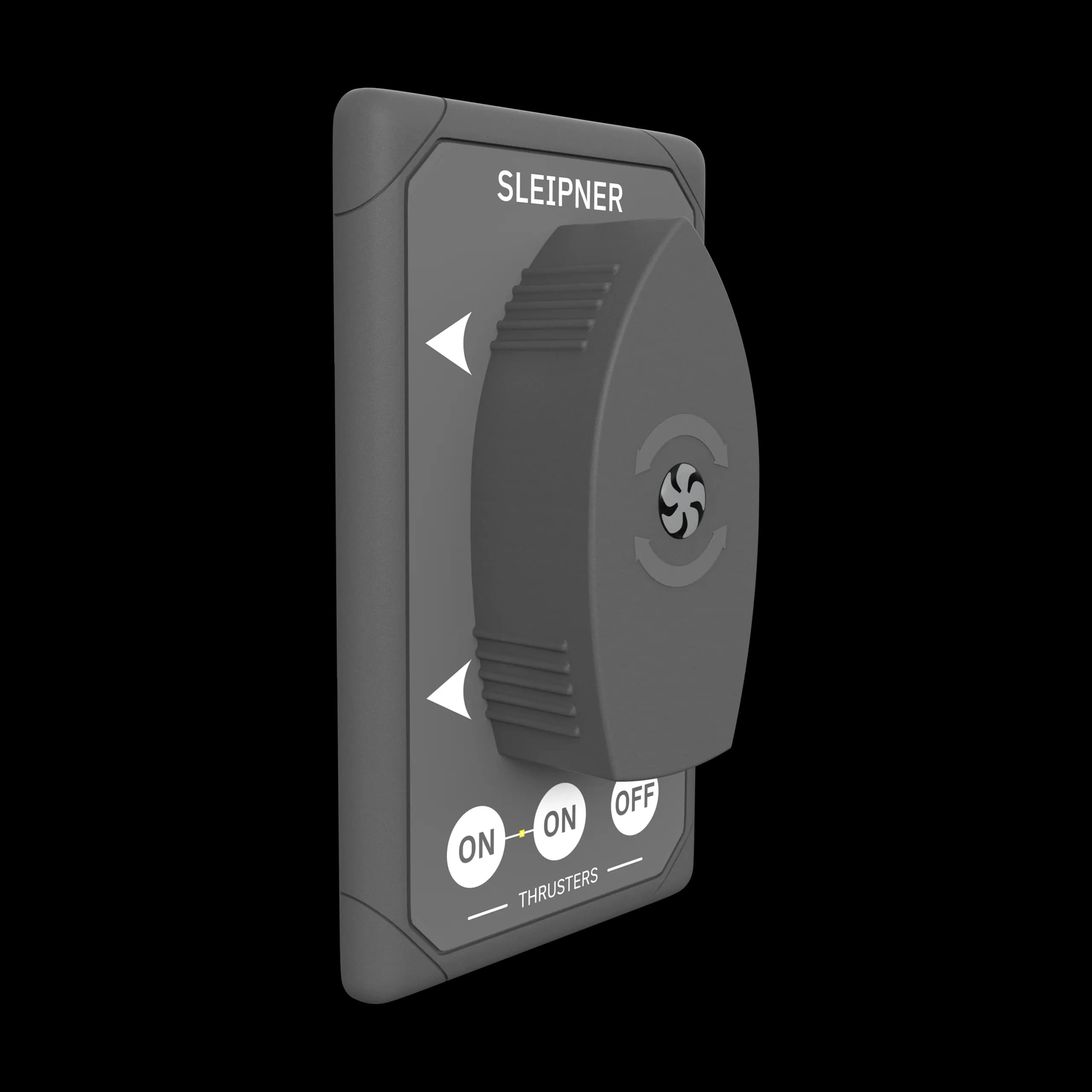 Panel, Boat-shaped Docking Control 12/24v For Bow & Stern Thrusters