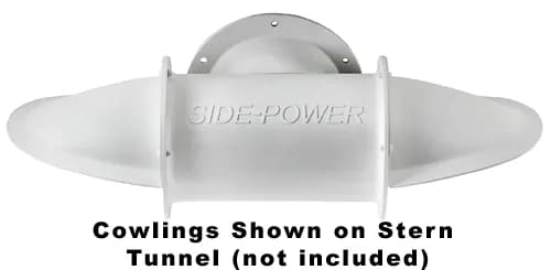 Cowlings, set for 185mm (7.28") Stern Tunnel GRP, Short Model