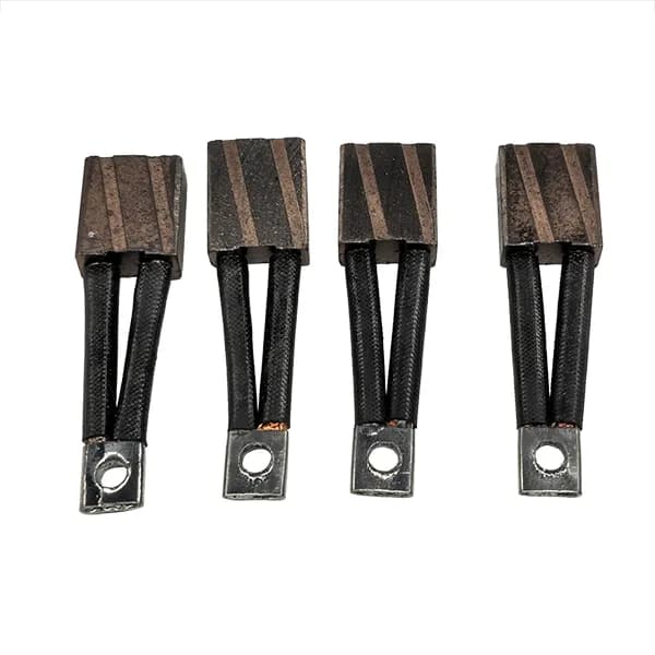 Brush Set, 12v, 4 count not including springs used on SE25, 30, 40 12v, R-type motor product image