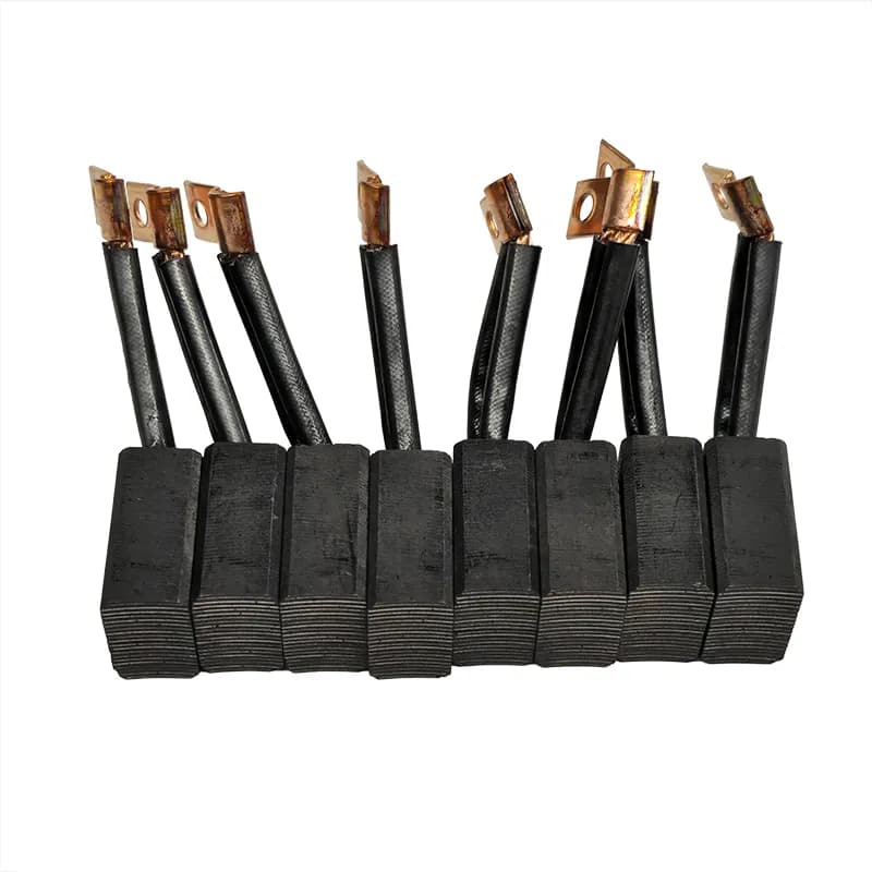 Brush Set, 24v, 8 count not including springs used on SP125/SE130 24v, K Version Motors product image