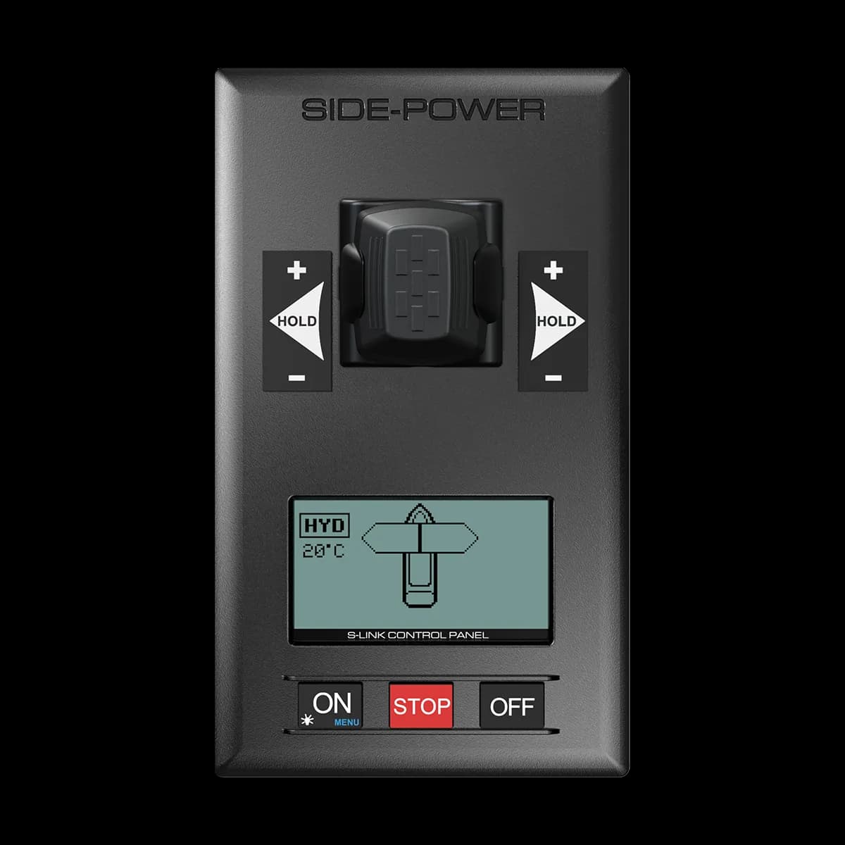 Panel, Single Joystick Proportional Thrust Control w/cover, S-Link, 12/24v, - SEP, SAC, SH thrusters