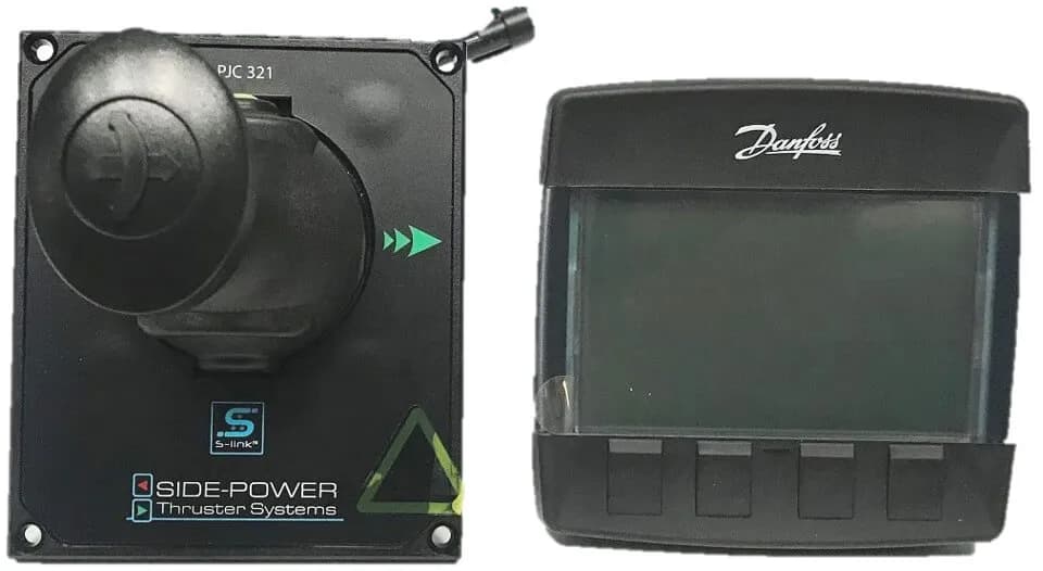 Panel, Single Joystick Proportional Thrust Control w/remote display. Used w/ PHC-024 control systems