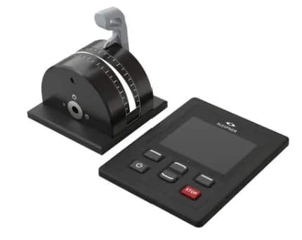 Panel, Single Joystick proportional thrust control w/color LCD display, detent for all thrusters