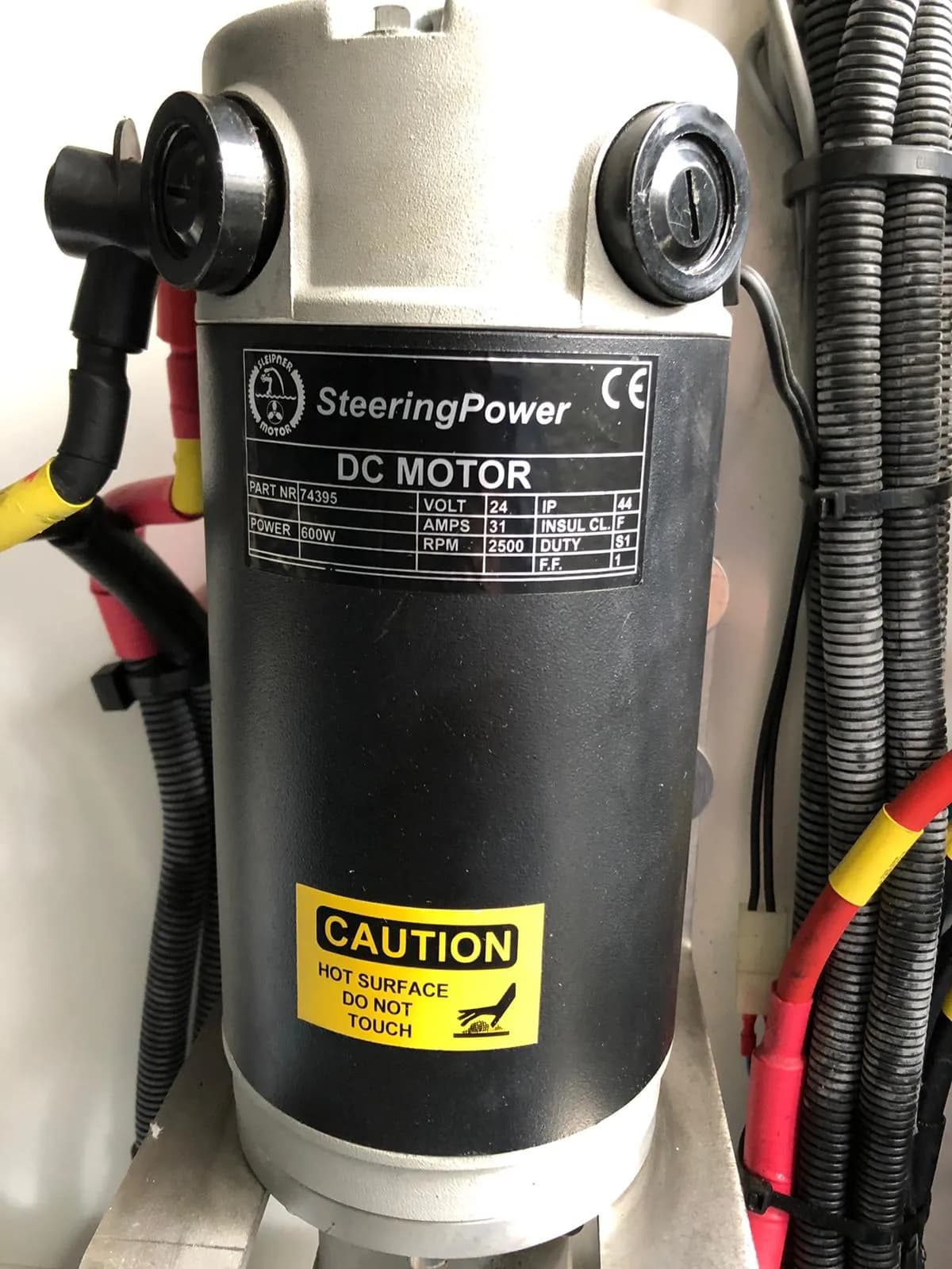 Motor 24v 600w 2500rpm for Sleipner Steering product image