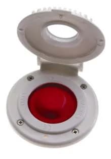 Covered, Low-Amperage Footswitch (Up) White Cover, Red Boot