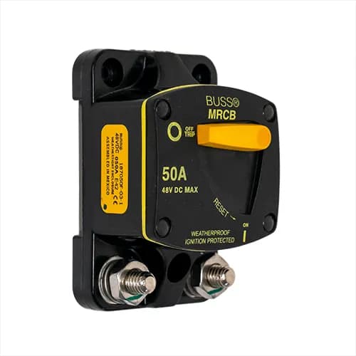 50 Amp Thermal Breaker, Surface Mount 