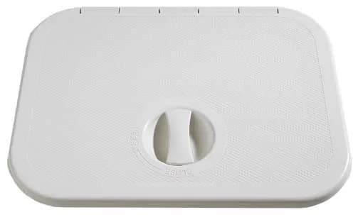 4000 Series Rectangular Hatch, Small, White 