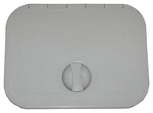 4000 Series Rectangular Hatch, Small, Grey 
