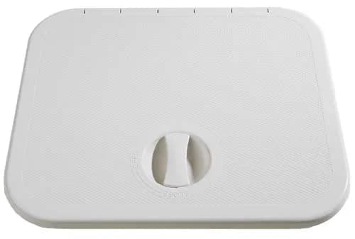 4000 Series Rectangular Hatch, Medium, White 