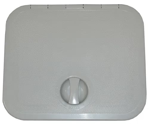 4000 Series Rectangular Hatch, Medium, Grey 