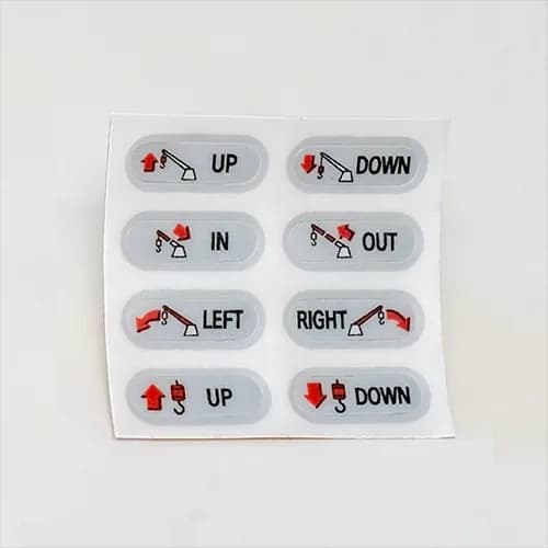 LABEL SET F/ HRC1004/1006/1008 8 CRANE LABELS PER SET product image