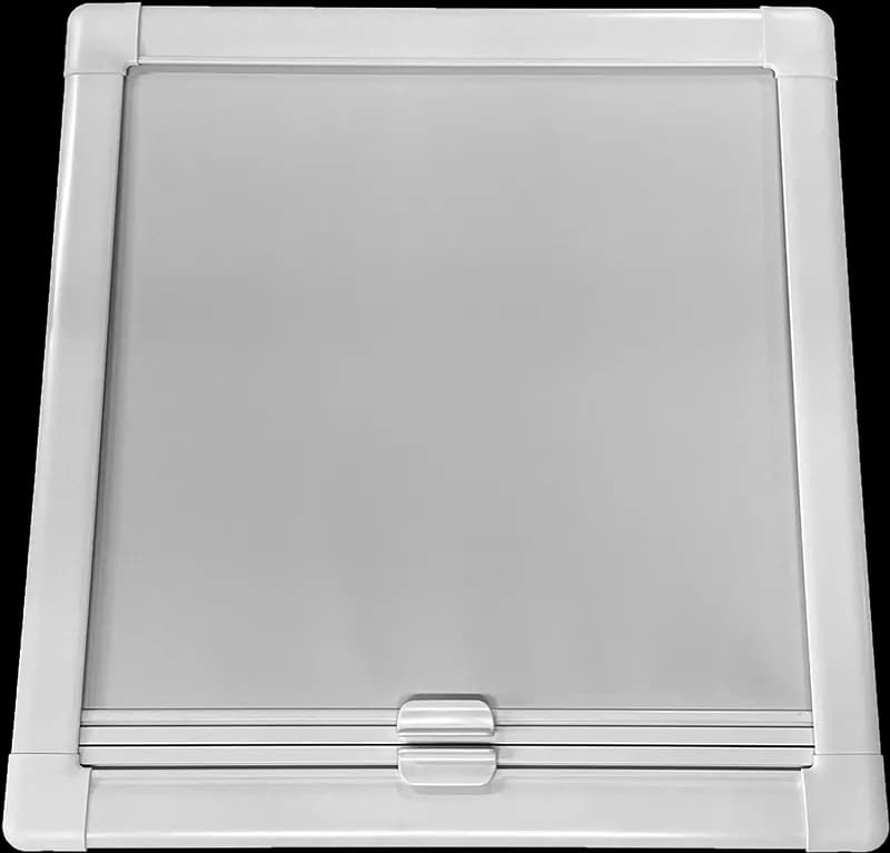 Seascreen Integrated (Ivory), 421 x 421mm R42, w/liner, (Fit Lewmar 40 Hatch)