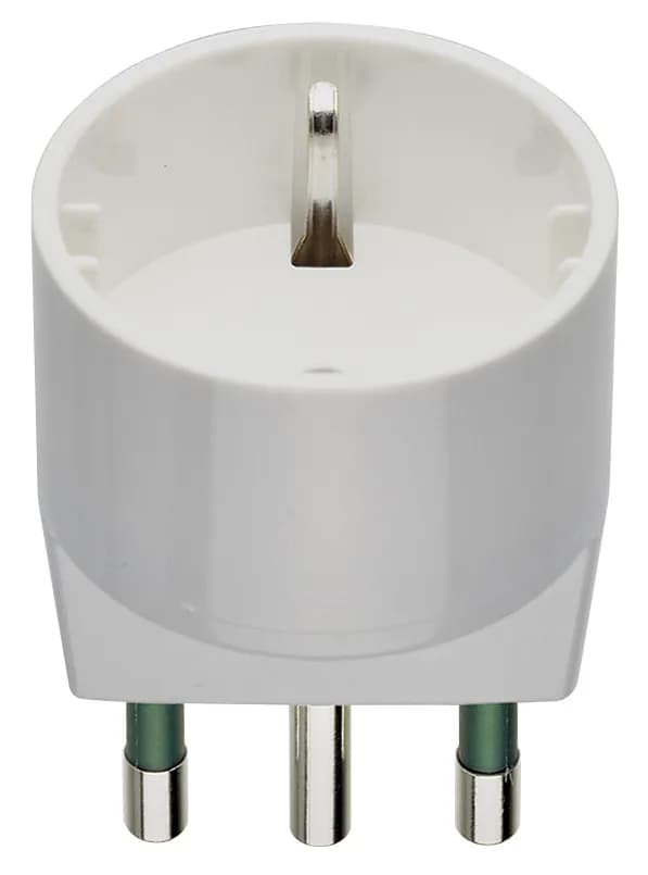 Outlet: S17 Adaptor, P30 Italian Standard White, 250V, Sicury product image