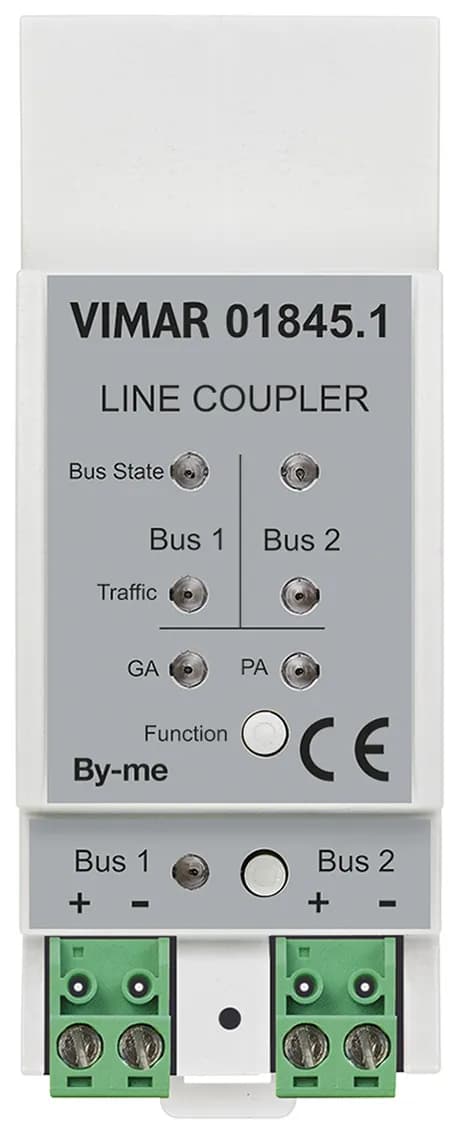 VIMAR DOMOTICS LINE COUPLER FOR DIN (60715 TH35) RAIL product image