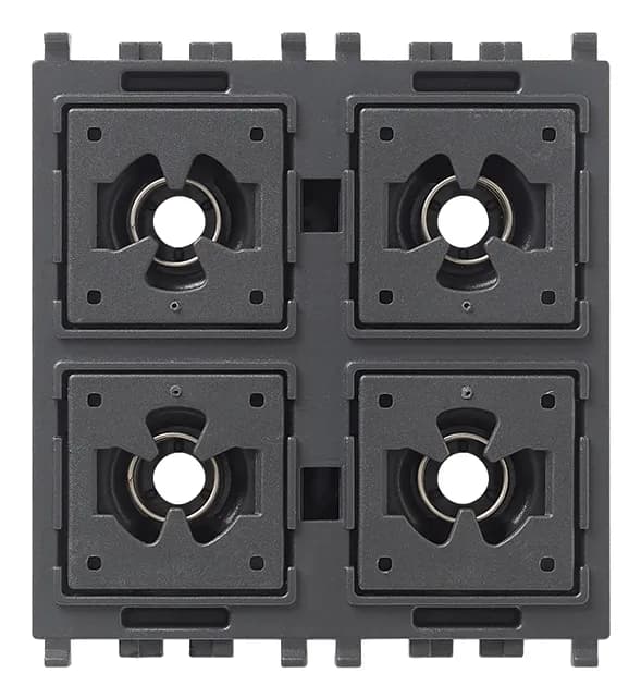 Eikon: Flat/Tondo 1P NO 24V 4-button control 3M 