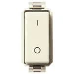 SWITCH: 1-WAY, 2P1T,16AX, 250V WHITE