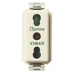 OUTLET: ITALIAN/P17-11, 2P+E 16A, 250V, SICURY, WHITE product image
