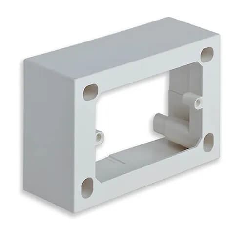 Mounting Box: 2-3M, Surface-Mount, Ivory, Eikon/ Idea/Plana *Surcharge may apply if buying <20* product image