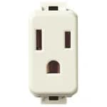 Linea: USA & SASO Outlet, White / Ivory, 2P+E 15A 127V product image