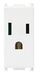 OUTLET: USA/SASO 2P+E 15A/127 SICURY, WHITE, PLANA product image