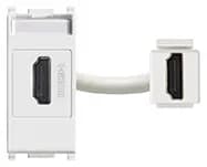 HDMI Multimedia Connector, White For Plana Series product image
