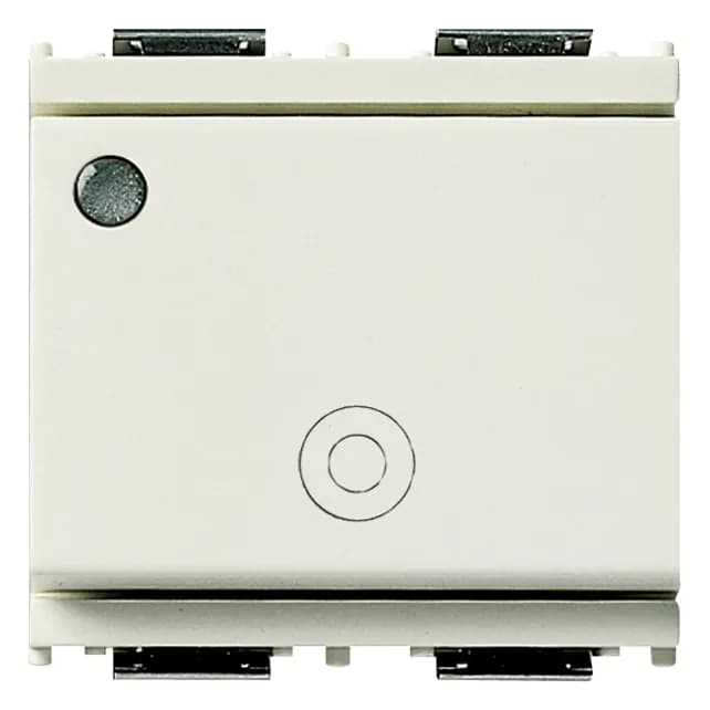 Idea Momentary Switch, 1P1T (NO), 10A, Illuminated with General Symbol, White, 2 Module product image