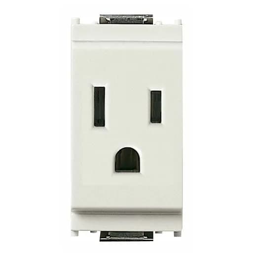 Idea Outlet, USA/Arabian, 2P+E, 15A/127V, White  product image