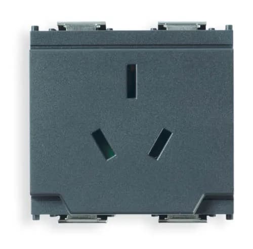 Idea Outlet, Australian, 2P+E, 10A/250V 2 Modules, SICURY, Grey product image