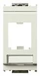 Idea Series Mini-Com Panduit Adapter, White  product image